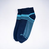 Athletic Stripe - Navy / Light Blue